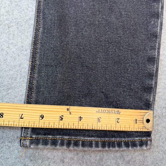 Diesel Jeans 2005 D-FINING Regular Fit 36x29 Gray TaperedMid Rise Button Fly - Picture 11 of 12